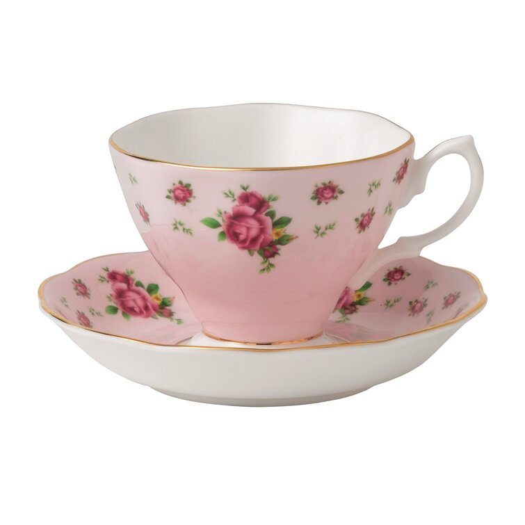 New Country Roses Bone China Teacup